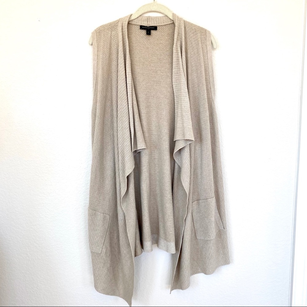 Banana Republic tank long cardigan